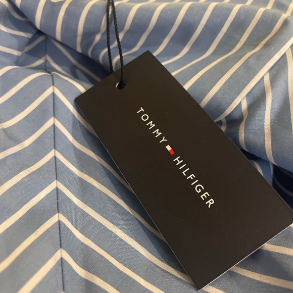 Tommy Hilfiger Blue Pin Striped Dress. - Picture 15 of 16